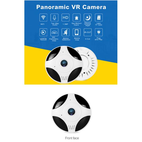 Home Security Dome Fisheye Surveillance Camera Indoor CE FC ROHS