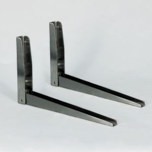 20kg Load 1.4mm Stainless Steel Table Support Bracket 250mm