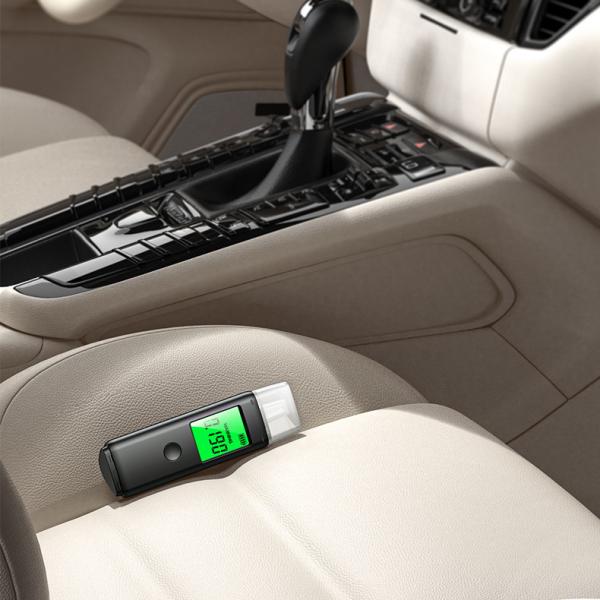 Digital Pocket Alcohol Analyzer Breathalyzer With Mouthpipes
