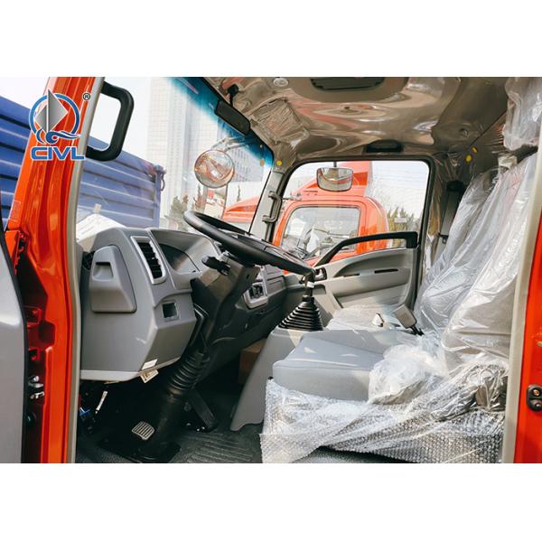 Hw76 Cabin Mobile Light Duty Commercial Trucks Fence Cargo Truck Colour white /red