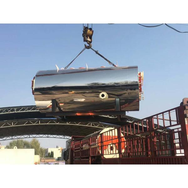 Diesel Oil Fired Hot Water Heater Tank 1.4MW Strong Heat Load Adjustment Ability