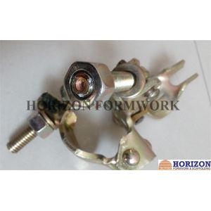 Electrical Galvanized Scaffold Double Coupler EN74 For Pipe Dia 48.3x48.3mm