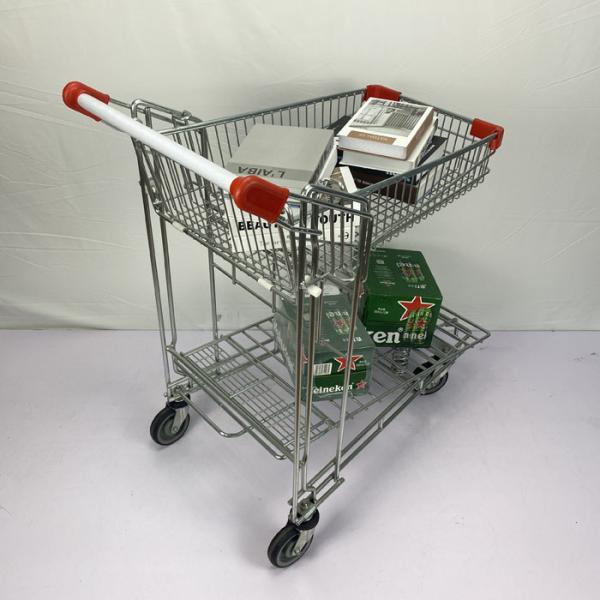 Tally Dedicated Q195 Steel Heavy Duty Warehouse Trolley Carrying Capacity 200kgs
