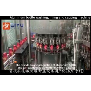 500ml Carbonated Beverage Bottle Filling And Capping Machine High Speed
