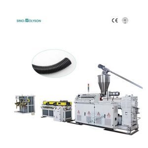 Single Screw Shisha Hookah Corrugated Hose Making Machine 11kw