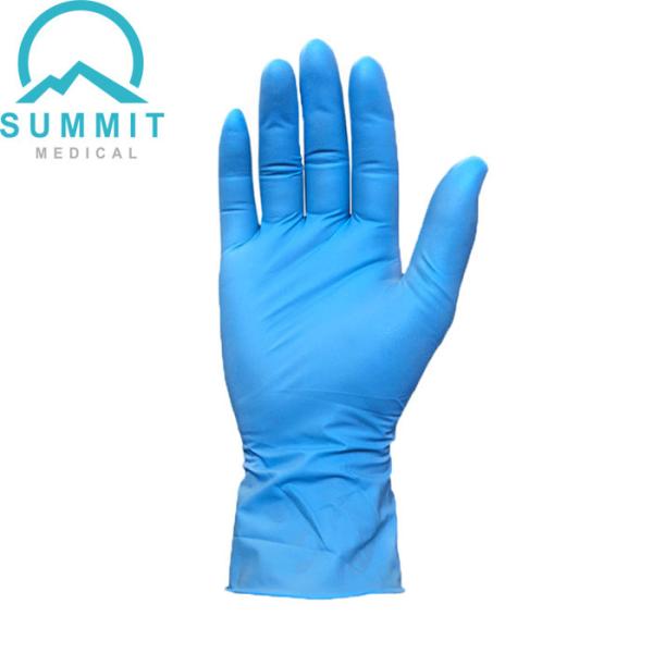 Buy EN455 Latex Free Textured Medical Nitrile Examination Gloves at wholesale prices