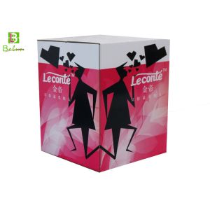 Cartoon Square Cardboard Display Packaging Graphics Printed For Chocolates