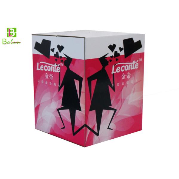 Buy Cartoon Square Cardboard Display Packaging Graphics Printed For Chocolates at wholesale prices