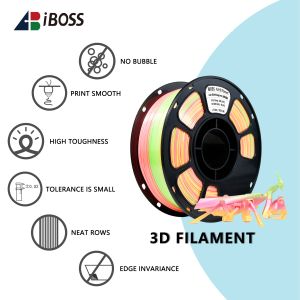 iBOSS 100% Without Bubble Silk Peach High Strength 1.75mm PLA+ 3d Prinitng
