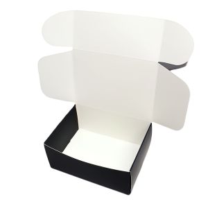 Cosmetic Cotton Paper Packing Box With Spot UV LOGO FSC ISO9001 certificate