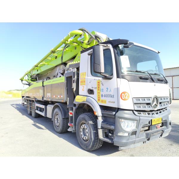 Buy 2020 Zoomlion ZLJ5441THBBE 56m Concrete Pump Truck on Benz Chassis at wholesale prices