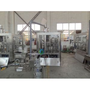 Silvery White Automaitc Water Bottle Filling Machine SUS304 Material