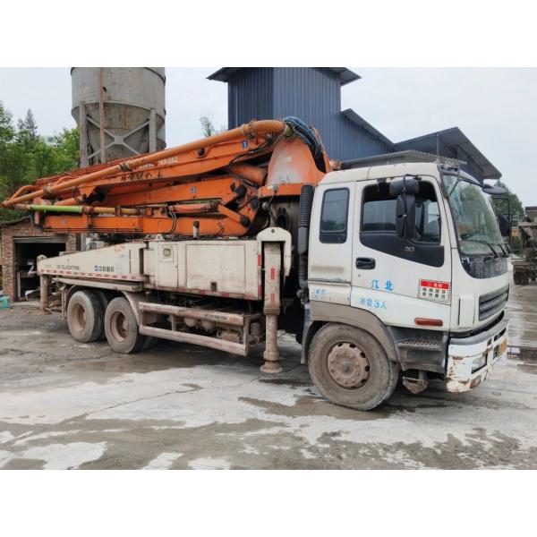 Zoomlion Concrete Pump Truck 38 Meters Can Do Vehicle Renovation Paint