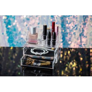 23.85x15.3x18.8CM Cosmetic Tabletop Jewelry Organizer