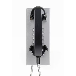 Vandalism Resistance Public Service Telephone With Holder Fixed