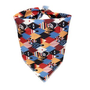 100% Cotton Personalized Pet Bandana Breathable Dog Handkerchief Collar