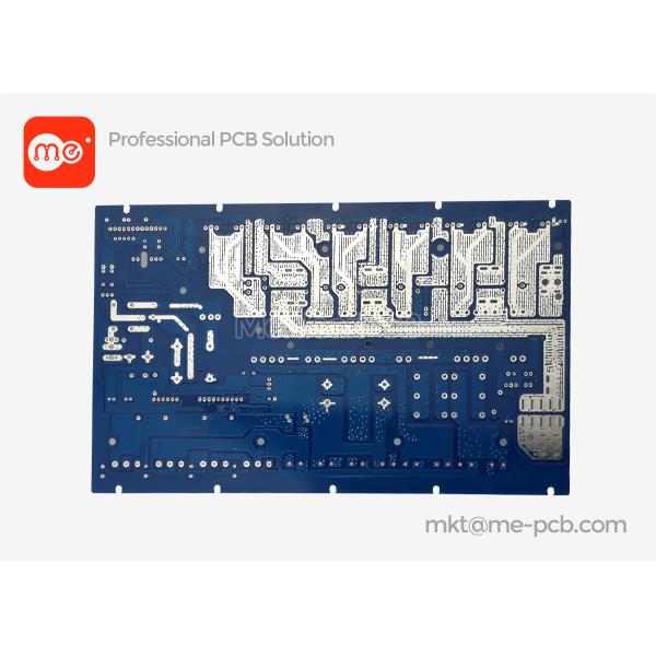 Buy Prototype PCB &Mass PCB for Blue Soldermask 2L bare PCB ROHS printed circuit board PCB at wholesale prices