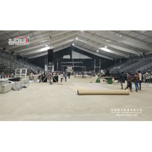 8000 People Big Church Marquee Tent with Air Conditioner in Nigeria , White