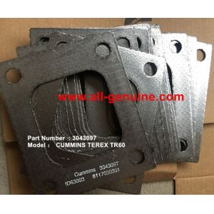 China TEREX CUMMINS 3043097 EXHAUST MAINFOLD GASKET on sale