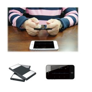 Wireless Single lead Homecare Handheld ECG Event Recorder for Telemedicine Integration Support