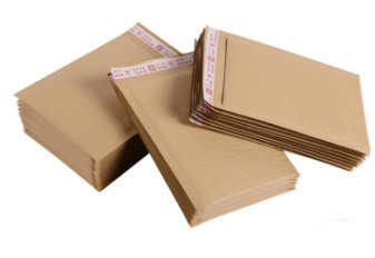 Buy E-commerce Seal-adhesive Padded Brown paper air bubble Mailer at wholesale prices