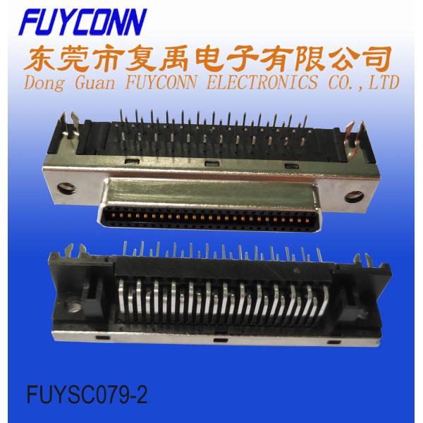 14Pin SCSI Connector CN Type PCB Right Angle Terminal Servo Connector