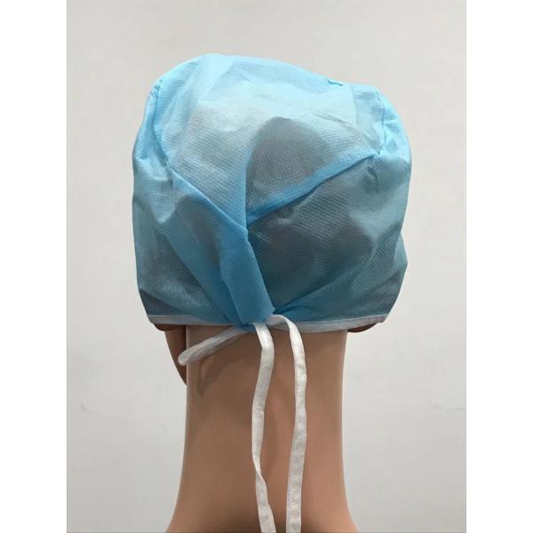 Impregnated Nonwoven Disposable Hair Net Cap For Nurse And Doctor