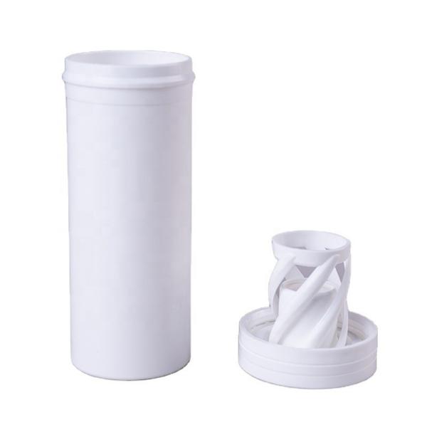 Plastic PP Tubes With Spiral Lids For The Packaging Of Effervescent Tablets