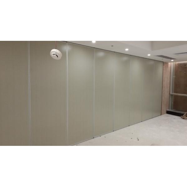 Training Room Folding Divider Walls , Folding Wall Panels For Home Studio Recording