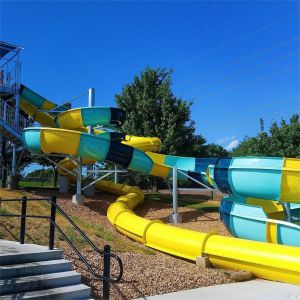 Water Games Swimming Pool Fiberglass Slide Supplies For Kids