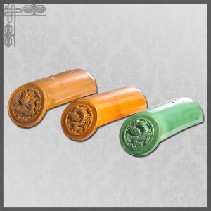 Glazed tiles Chinese decoration temple roof