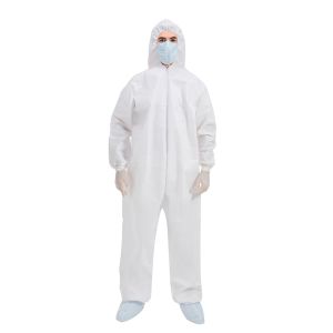 Quality Breathable 65gsm Microporous Non Woven Disposable Gowns for sale