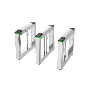 CE Approved Security Glass Swing Turnstile High Speed Gate Turnstile