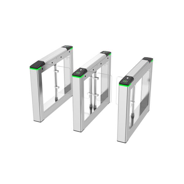 Buy CE Approved Security Glass Swing Turnstile High Speed Gate Turnstile at wholesale prices