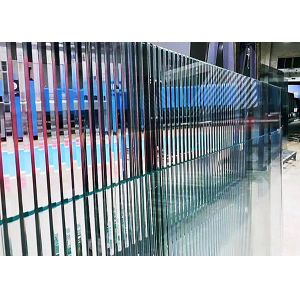 CNC Carved Decorative Laminated Glass , 18mm Laminated Glass
