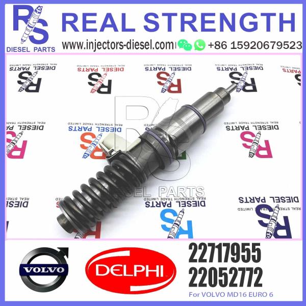 New Diesel Fuel Injector 10.5 MM BORE L433TBE E3.5 VOL-VO TRUCK MD16 22052772 BEBE5L08101/BEBE5L08001 22717955