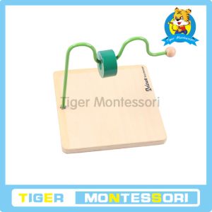 Quality Montessori Materials Horizontal Dowel Variation - Serpentine for sale