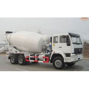 ZZ1251N3841C Concrete Mixer Truck , Trailer Cement Mixer 6x4 Sinotruk STEYR