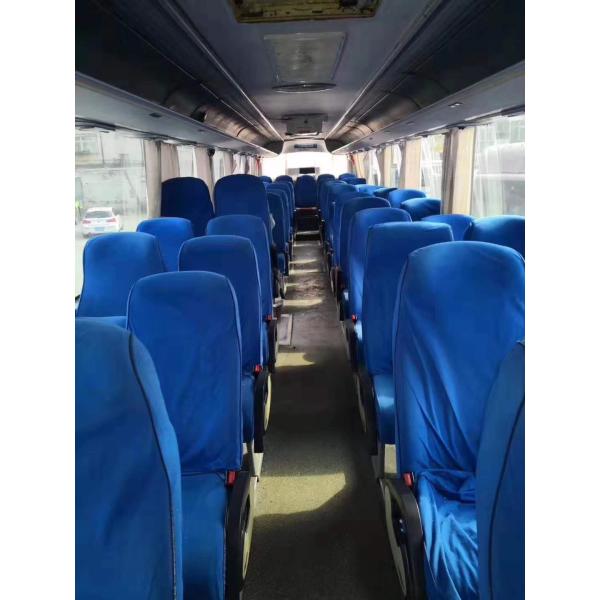 Yutong Second Hand Buses And Coaches Diesel 63 Seats 2013 Year LHD Purple