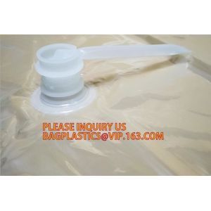 Aseptic foiled packaging bag in box for wine/juice/carbonated beverage,3L