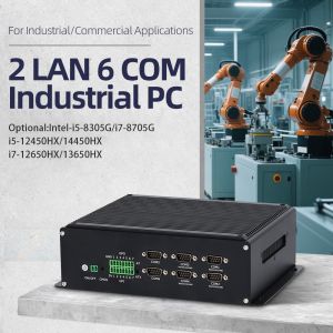 Intel I7 12650HX Processor with 4 Display Dual Network Industrial PC