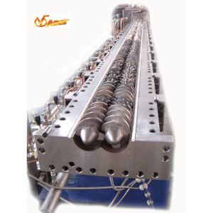 Polymer Devolatilization Counter Rotating Twin Screw Extruder For Reactive