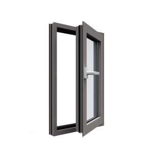 1.8mm Wall Thickness Aluminum Casement Glass Windows for Superior and Customized