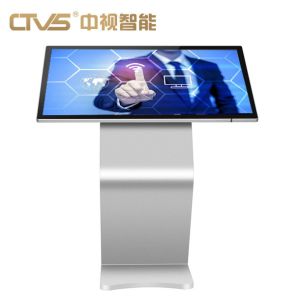 49 Inch Exhibition Hall Interactive Self Service Kiosk Vertical Touch Screen