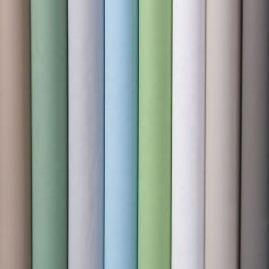 PVC Laminated Kitchen Sticker Wallpaper OEM Kitchen Oil Proof Adhesive Wallpaper