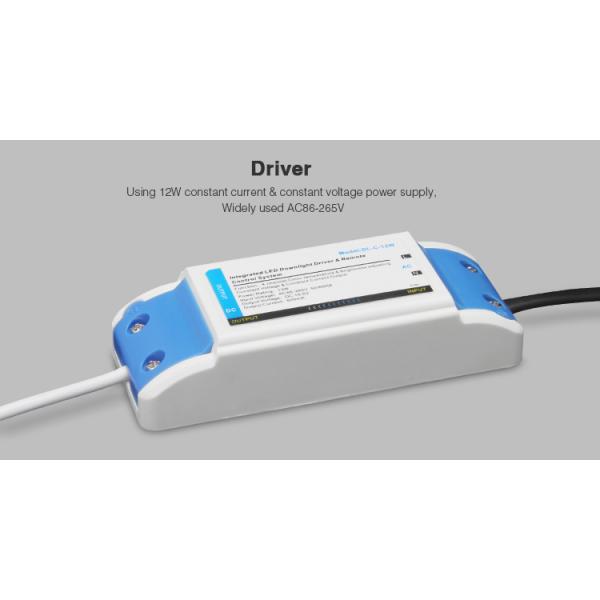 Milight Wifi 12W Dual White LED Downlight 2.4G RF remote CCT adjustable 3000k to 6000k LED Ceiling light with IOS APP