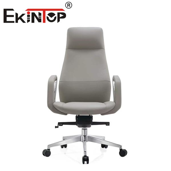 Buy Furniture Ergonomic Style Genuine Office Chair Leather Club Chairs at wholesale prices