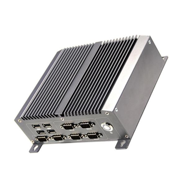 Buy Fanless Industrial Mini PC 2 LAN Intel Bay Trail J1800 J1900 E3845 CPU at wholesale prices