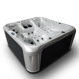 Exclusive High Back Large Designer Hot Tub With 2 Lounge Seat