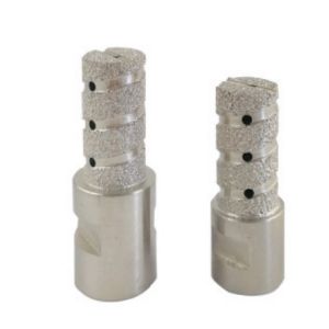 Durable Vacuum Brazed Diamond Finger Bit For Grantie Grinding